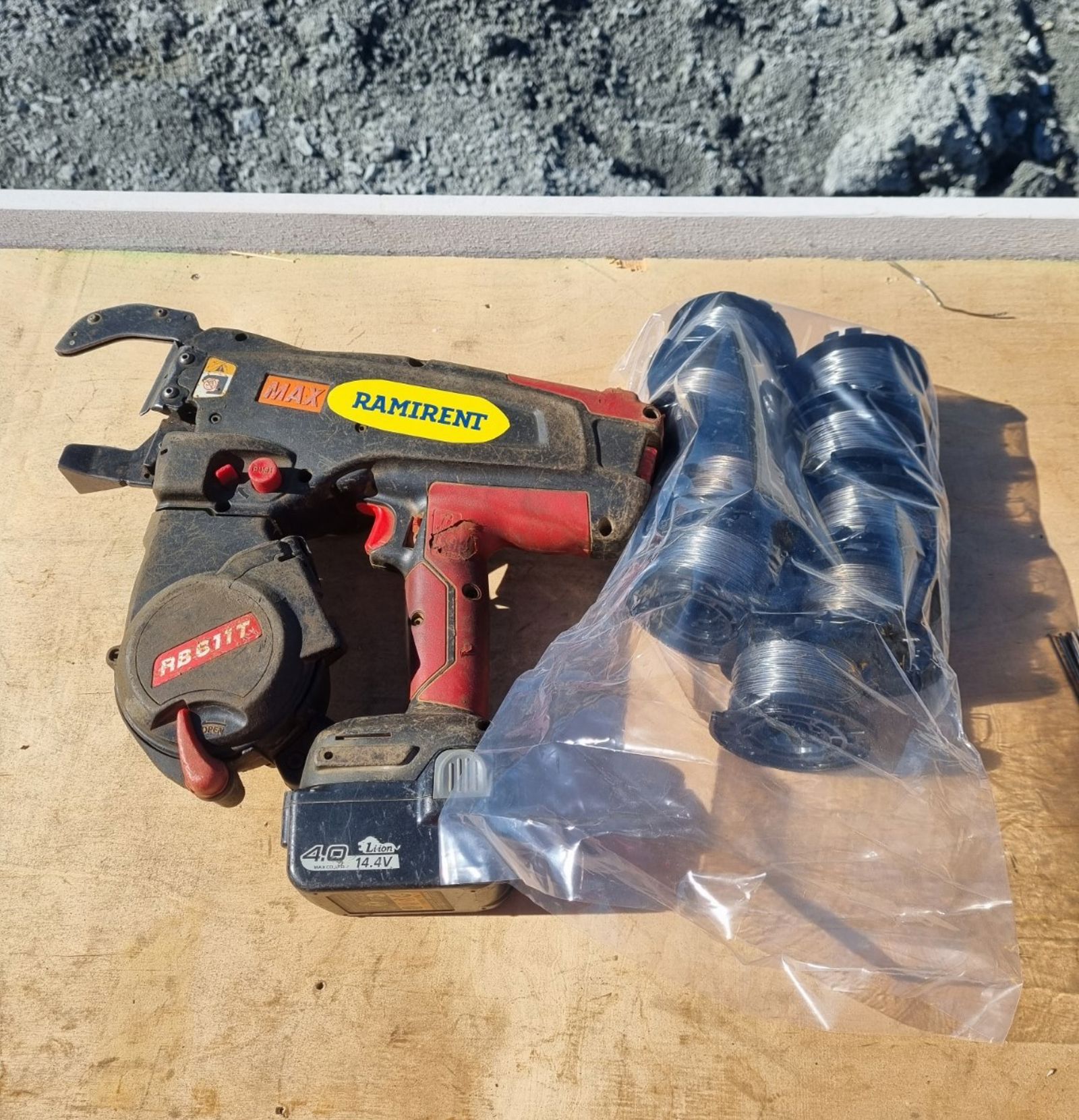 Bindemaskin og jernsneller